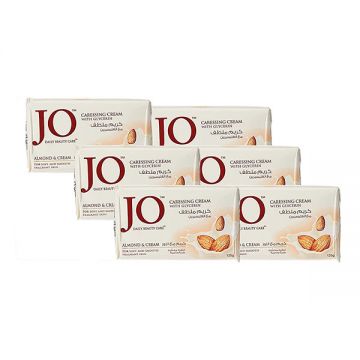 Jo Soap Almond 6x125gm