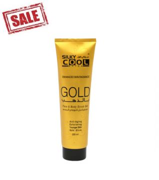 Silky Cool Face Nbody Scrub Gel Gold