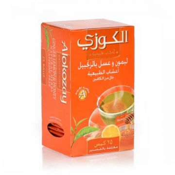 Alokozay Ginger Lemon Honey Tea Bag 25s