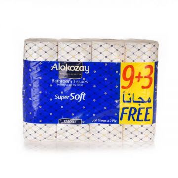 Alokozay Bathroom Tissue 9+3x2ply