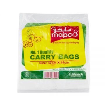 Hotpack Plastic Carry Bag 37x44cm 30 Pcs