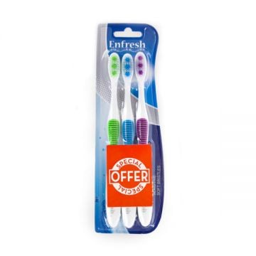 Enfresh Toothbrush 3pcs