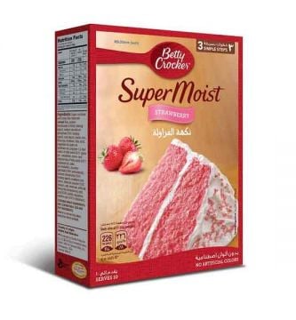 Betty Crocker Cake Mix Super Moist Strawberry