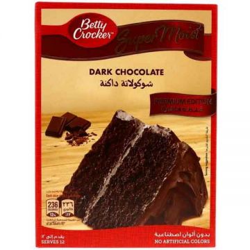 Betty Crocker Cake Mix Dark Chocolate