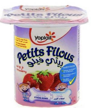 Yoplait Yoghurt Petit Filous Strawberry