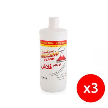 Volcano Flash Toilet Cleaner 2+1x400ml