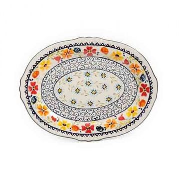 Central Oval Platter 14"