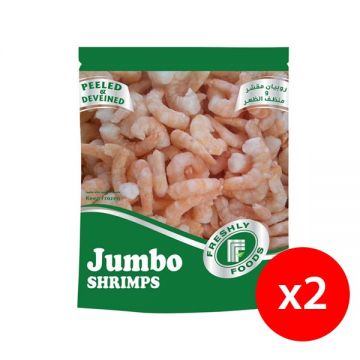 Freshly Food Jumbo Shrimps 2x800gm