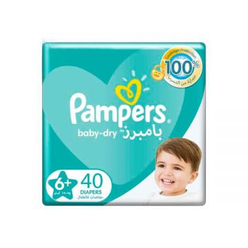 Pampers Diaper Active Baby Size 6+ 40 Count