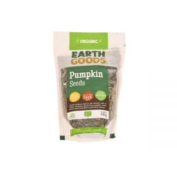 Earth Goods Organic Pumpkin Seeds 340gm