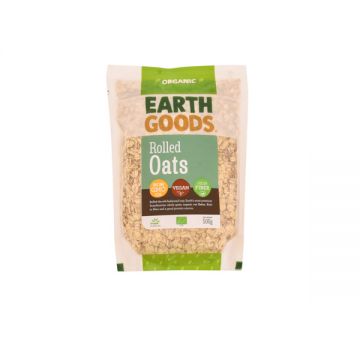 Earth Goods Organic Oat Flakes 500gm