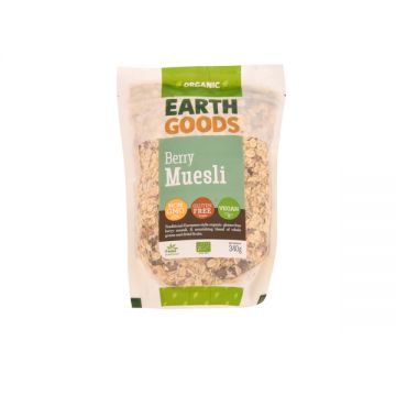 Earth Goods Organic Gluten Free Berry Muesli 340gm