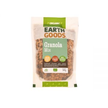 Earth Goods Organic Gluten Free Granola Mix 340gm