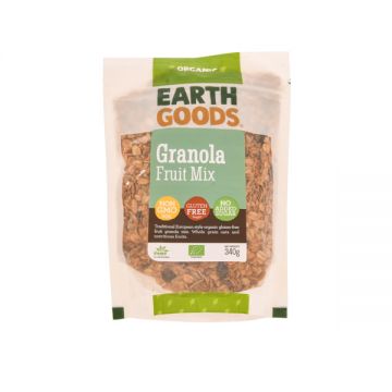 Earth Goods Organic Gluten Free Fruity Granola 340gm