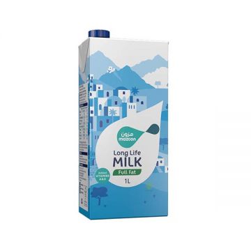 Mazoon Uht Milk Full Fat 1 Liter