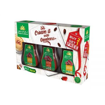 Date Crown Date Syrup Original 2x400gm+cardamom 400gm