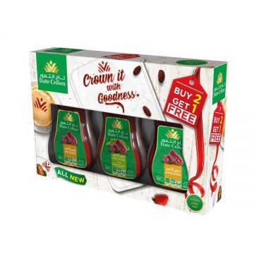 Date Crown Date Syrup 2x400gm +cardamom 400gm