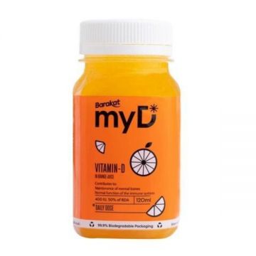 My D Orange Vitamin D Juice 120ml