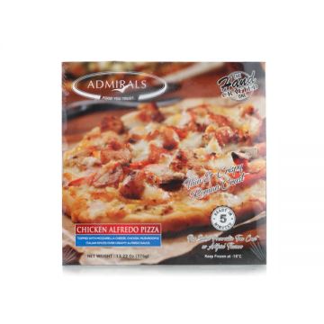 Admiral Chicken Alfredo Pizza 375gm