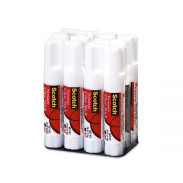 3m Scotch Brite Glue Stick Premium White 4x40gm