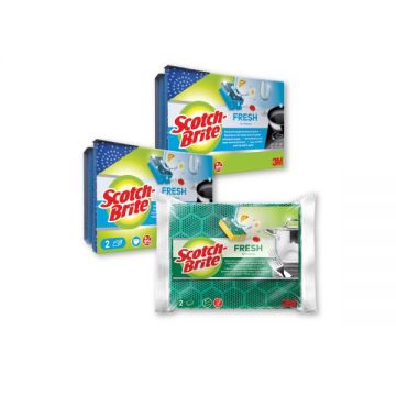 Scotch Brite Non Scratch Nail Saver 4s+sponge 2s