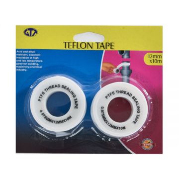 Gtt Teflon Tape 12Mmx10M