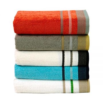 Cannon Bath Towel Embroidered Ocean