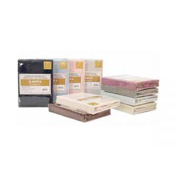Artex Plain Fitted Bed Sheet 152x200+30 Cm -3 Pcs