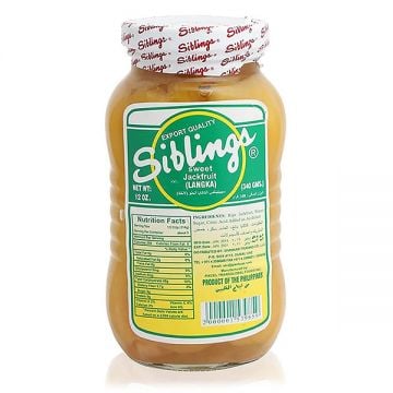 Siblings Sweet Jack Fruit In Jar 340gm