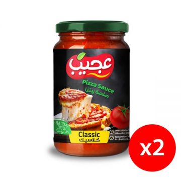 Ajeeb Pizza Sauce Classic 2x360gm