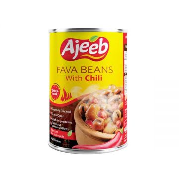 Ajeeb Fava Beans With Chili 400 Gm