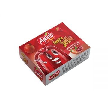 Ajeeb Fancy Jelly Strawberry & Pomegranate 85 Gm