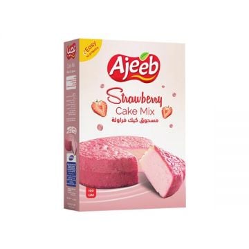 Ajeeb Cake Mix Strawberry 500 Gm