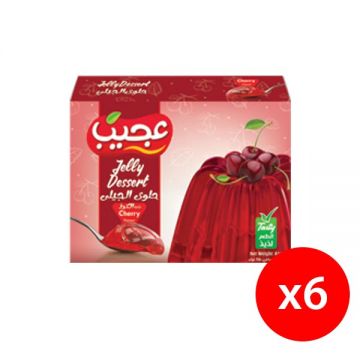 Ajeeb Jelly With Cherry 6x85gm