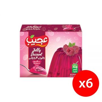 Ajeeb Jelly With Raspberry 6x85gm
