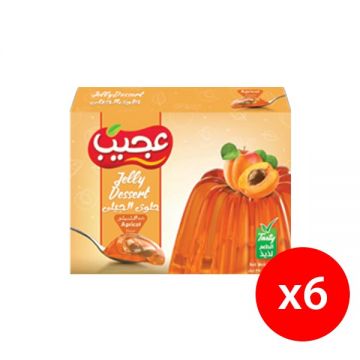 Ajeeb Jelly With Apricot 6x85gm