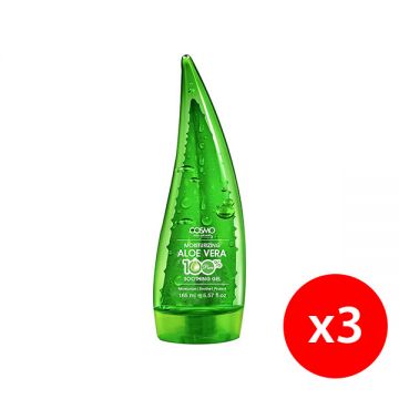 Cosmo Moisturizing Gel Aloe Vera 3x165ml