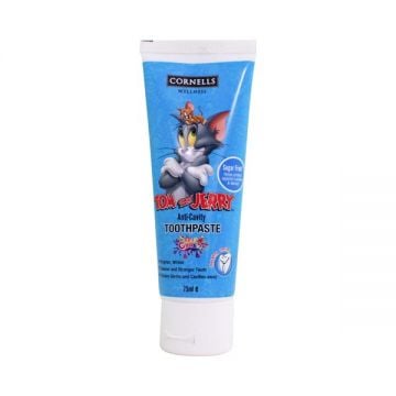 Cornells Tom & Jerry Anti-cavity Sugar Free Toothpaste Fruit Crush 75ml