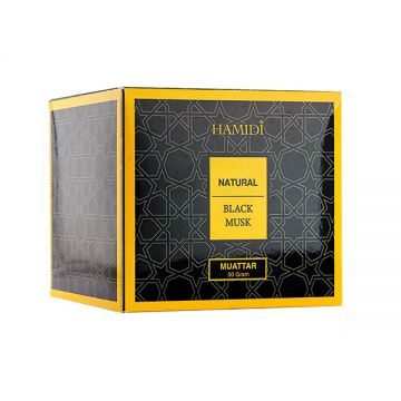 Hamidi Natural Black Musk Muattar 50gm