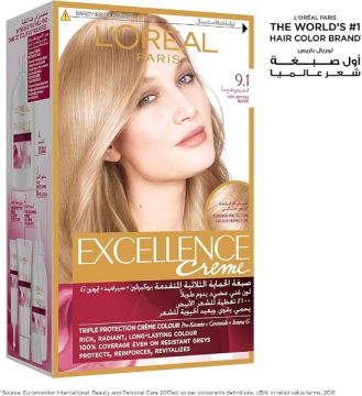 Loreal Excellence Cream 9.1 @25%off