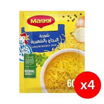 Maggi Chicken Noodle Soup 3+1x60gm