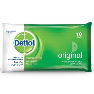 Dettol Wipes Original 5X10