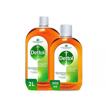 Dettol Antiseptic Liquid 2 Liter+500ml