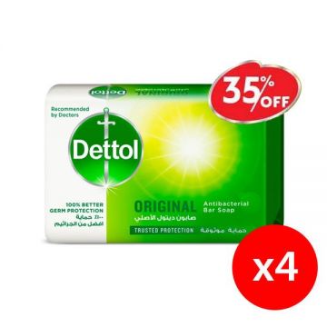 Dettol Soap Original 4x120gm