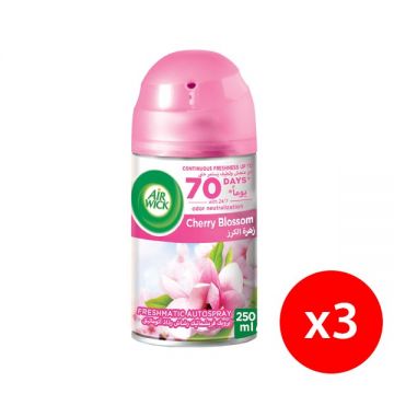 Air Wick Fresh Matic Autospray Cherry 3x250ml