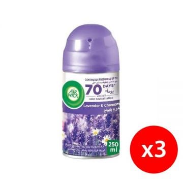 Air Wick Fresh Matic Autospray Lavender 3x250ml