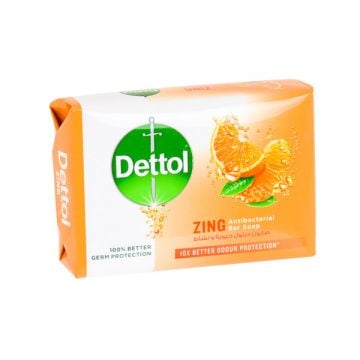 Dettol Bar Soap Zing 120gm