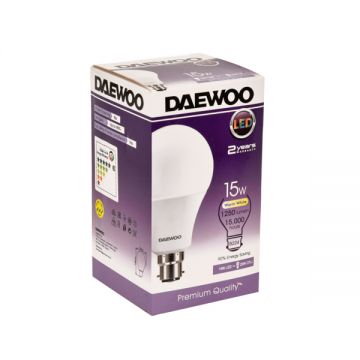 Daewoo Led Bulb 15w B22 Day Light