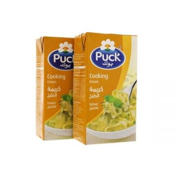 Puck Cooking Cream 2x500gm