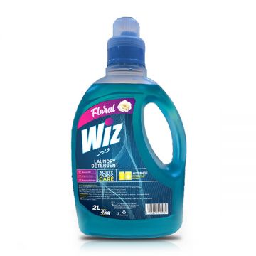 Wiz Liquid Detergent Floral 2 Liter